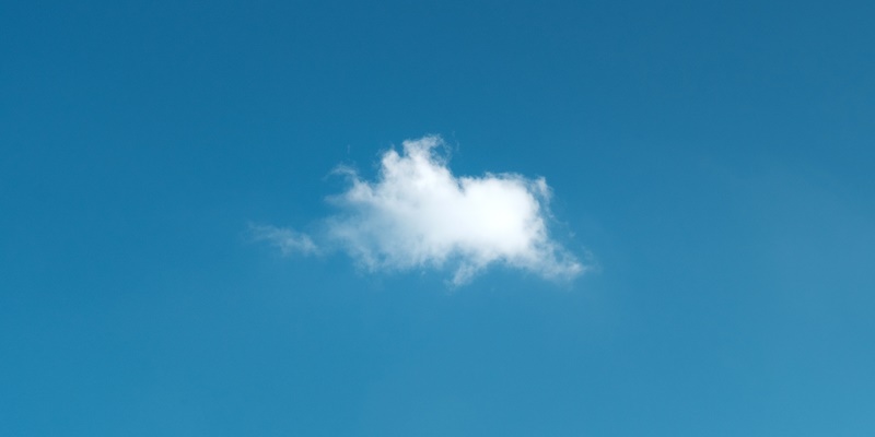 Single Cloud In The Sky