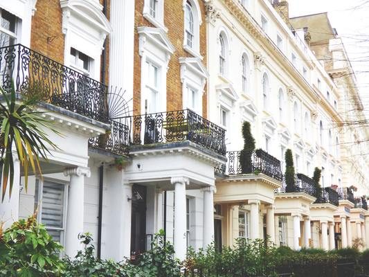 Apartment Terrace Architecture With Balconies