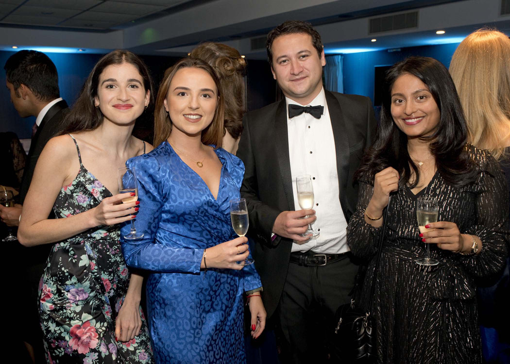 Ffion Behnam, Karolina Pylko, Daniel Bolster, Dimple Patel at the SLS Legal Awards 2021