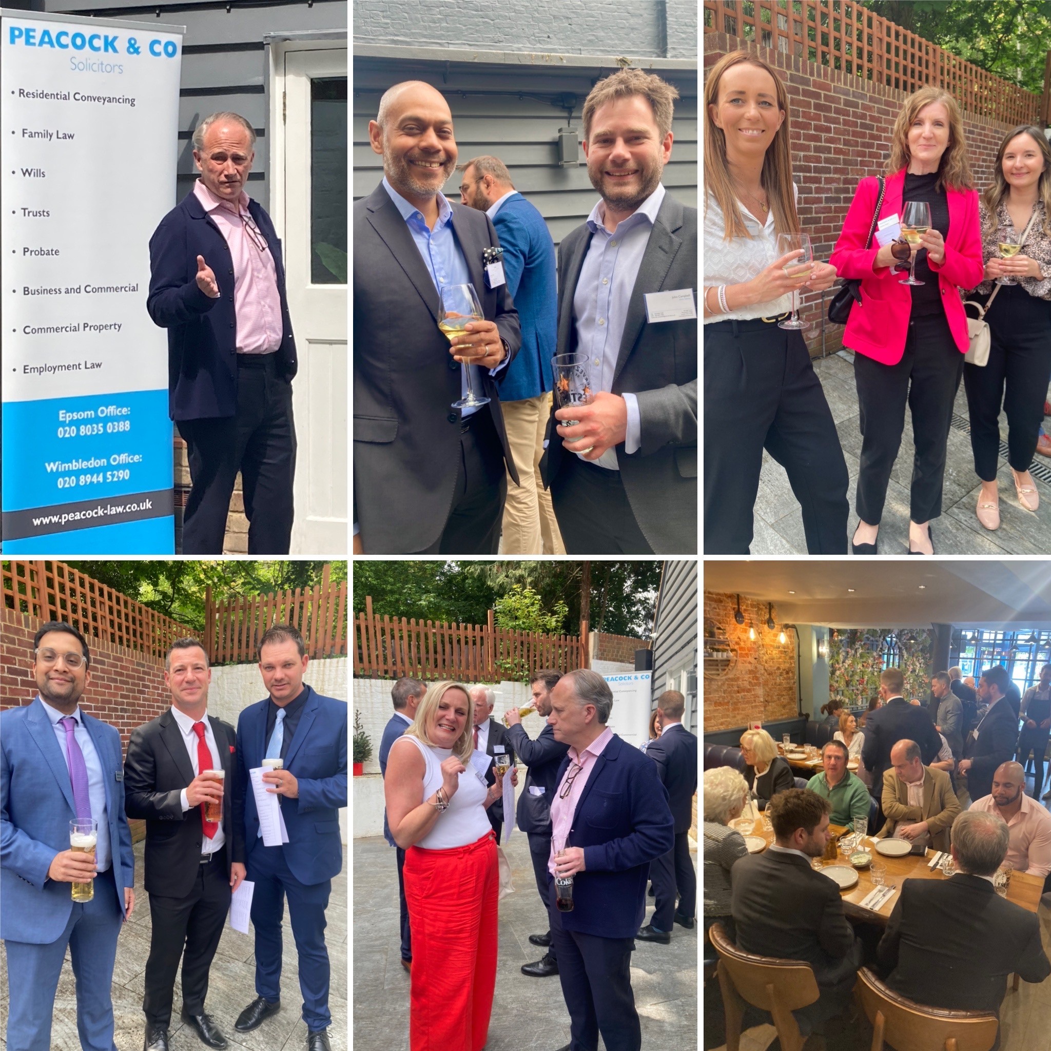 Attendees of the Epsom Property Business Network Lunch, May 2023